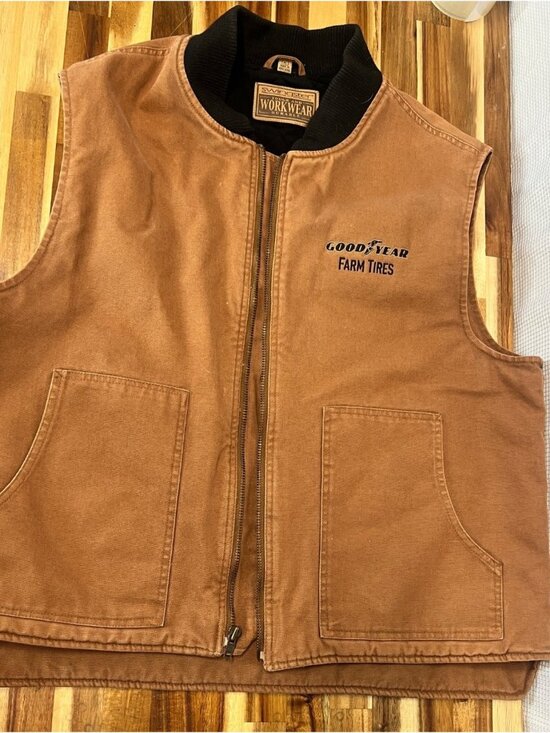 Swingster Workwear Other - Swingster Workwear vest, XL, Goodyear Farm Tires, workwear, country, outdoors